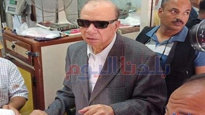 محافظ القاهرة يتفقد مجازر الأضاحي بمصر القديمة