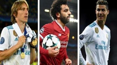 الويفا يُعلن.. صلاح ينافس كريستيانو ومودريتش على جائزة أفضل لاعب في أوروبا