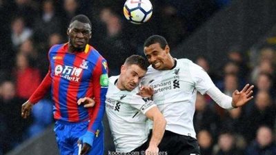 ليفربول يتقدم بهدف على كريستال بالاس بالشوط الأول