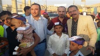 «مستقبل وطن بالفيوم» يشارك الأهالي فرحتهم بعيد الأضحى
