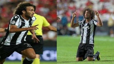 عمرو وردة يتصدر أغلفة الصحف اليونانية بعد تألقه مع «باوك»