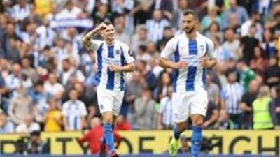 بالصور.. برايتون يفوز بثلاثية على مانشستر يونايتد