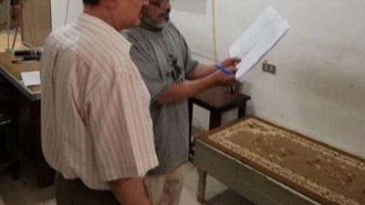 وكيل وزارة كهرباء الاقصر يتفقد محطة توزيع مدينة البياضية