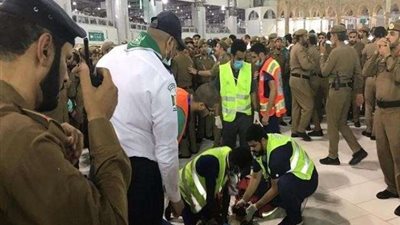 وفاة أحد الحجاج إثر قفزه من أعلى سطح المسجد الحرام