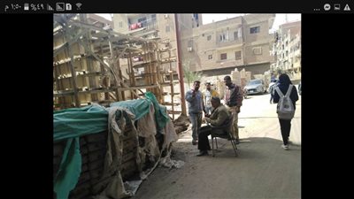 إيقاف 7 حالات بناء بدون ترخيص بمركز مغاغة بالمنيا