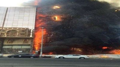 اصابة 5 أشخاص إثر وقوع حريق بمكة المكرمة