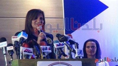 كلمة وزيرة الهجرة بالأسبوع العالمي لشباب الكنيسة