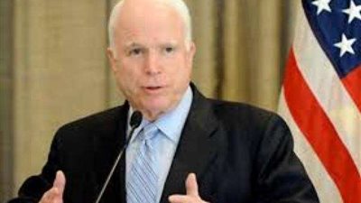وفاة السيناتور الجمهورى الأمريكى جون ماكين