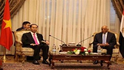 «عبد العال» للرئيس الفيتنامى: نحرص علي توطيد العلاقات البرلمانية بين البلدين