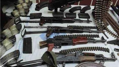 ضبط 22 قطعة سلاح ناري وتنفيذ 1651 حكما قضائيا بالمنيا