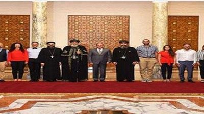 بسام راضي: السيسي يلتقي البابا تواضروس اليوم