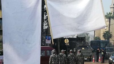 تواجد مكثف من قوات الأمن لتأمين عمومية الصحفيين