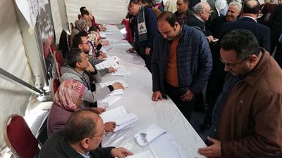 بالصور.. فتح باب التسجيل بعمومية الصحفيين بمقر النقابة