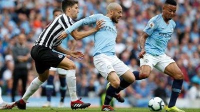 تعادل إيجابى بين مانشستر سيتى ونيوكاسل