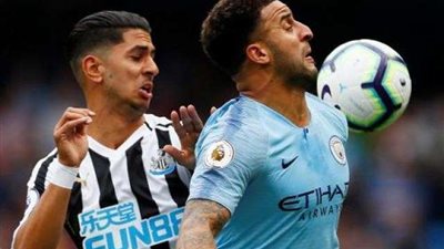 والكر يحرز الهدف الثانى لمانشستر سيتى