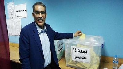 بالصوروالفيديو.. ضياء رشوان يدلى بصوتة بانتخابات الصحفيين