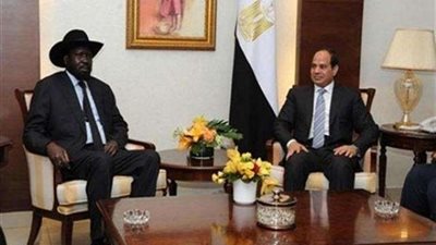 السيسي يلتقي برئيس جنوب السودان