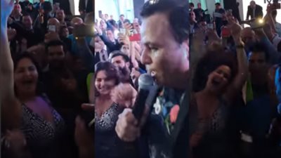 بالفيديو.. سما المصري تُطارد محمد فؤاد في حفله الأخير