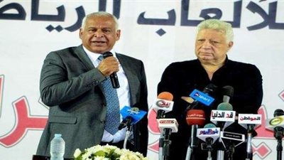 فرج عامر يحضر مؤتمر الزمالك كرئيس لحنة الشباب والرياضة بالبرلمان