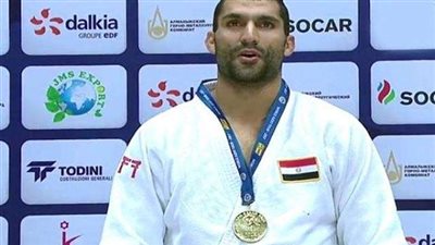 رمضان درويش يفوز ببطولة أوروبا للجودو