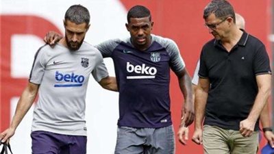 «مالكوم» يغيب عن برشلونة لمدة أسبوع