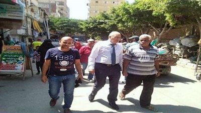 نائب سيدي جابر بالإسكندرية  يتابع شكاوى أهالي عزبة حجازي