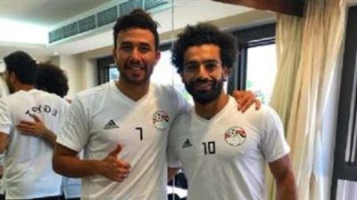 تريزيجيه يدعم صلاح بالتدريب: ”مع أفضل لاعب في العالم“