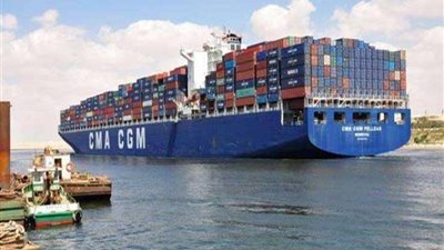 ١٥سفينه إجمالي الحركة بمواني بورسعيد