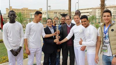 أمين الجامعات الأفريقية يشكر الرئيس السيسي على رعاية لأولمبياد الأزهر