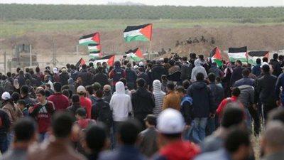 إصابة 24 فلسطينيًا برصاص الاحتلال فى غزة