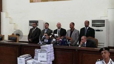 التفاصيل الكاملة لمحاكمة 738 متهمًا بفض اعتصام رابعة «صور»