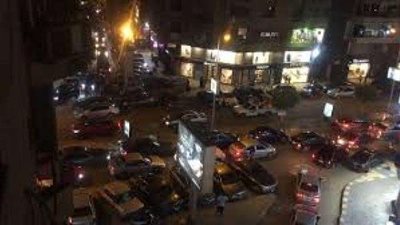 شلل مروري أعلى كوبري أكتوبر