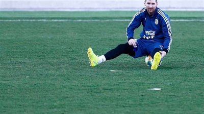 إصابة ميسي في معسكر الأرجنتين بـ 