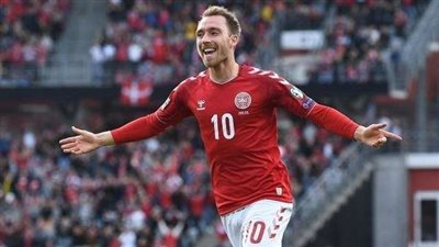 بالصور.. ايركسن يقود الدنمارك للفوز على ويلز بهدفين