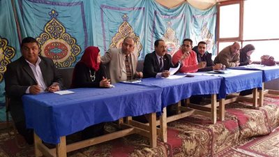 وكيل 'محلية النواب' يشارك في اجتماع تطوير إحدى قرى محافظة بني سويف