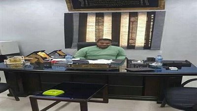 ننشر صورة معاون قسم شرطة أوسيم المصاب بالمذبحة