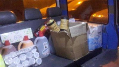 ضبط كمية من مستحضرات التجميل مجهولة المصدر  في المقطم (صور)