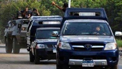 إصابة مسجل خطر خلال مطاردة مع قوات الشرطة بالقليوبية