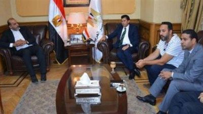 وزير الشباب يلتقى المكتب التنفيذى لرابطة النقاد الرياضيين