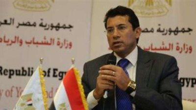 وزير الرياضة يستقبل رئيس اليد للاطمئنان على جاهزيتهم لبطولة العالم