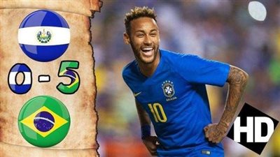 شاهد.. خماسية البرازيل في السلفادور وديًا