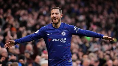 إيدين هازارد يغازل ريال مدريد : زيدان بطل طفولتي ومثلي الأعلي