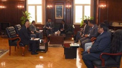 محافظ الإسكندرية يستقبل وفد هندي من رجال الأعمال لتوطيد العلاقات الاقتصادية