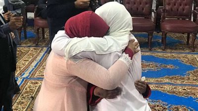 بالصور.. زغاريد ودموع أبرز مشاهد احتفال الغارمات المفرج عنهن