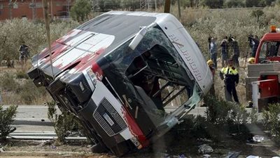 مقتل 50 شخص إثر اصطدام حافلتين في غانا