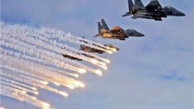 التحالف العربى يشن 8 غارات على مناطق بصنعاء