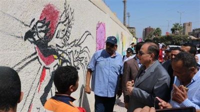 محافظ الفيوم يتابع أعمال مبادرة ”جمّل مدينتك”.. ويكرّم عددًا من المشاركين