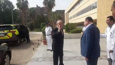 محافظ الأقصر يتفقد المستشفى الدولي