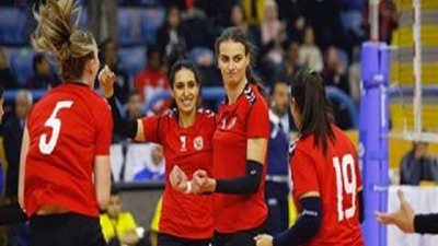 سيدات الكرة الطائرة بالنادي الأهلي يتأهلن  لنهائي البطولة الأفريقية