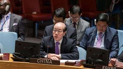مندوب الصين: ليس هناك بديلاً عن التسوية السياسية